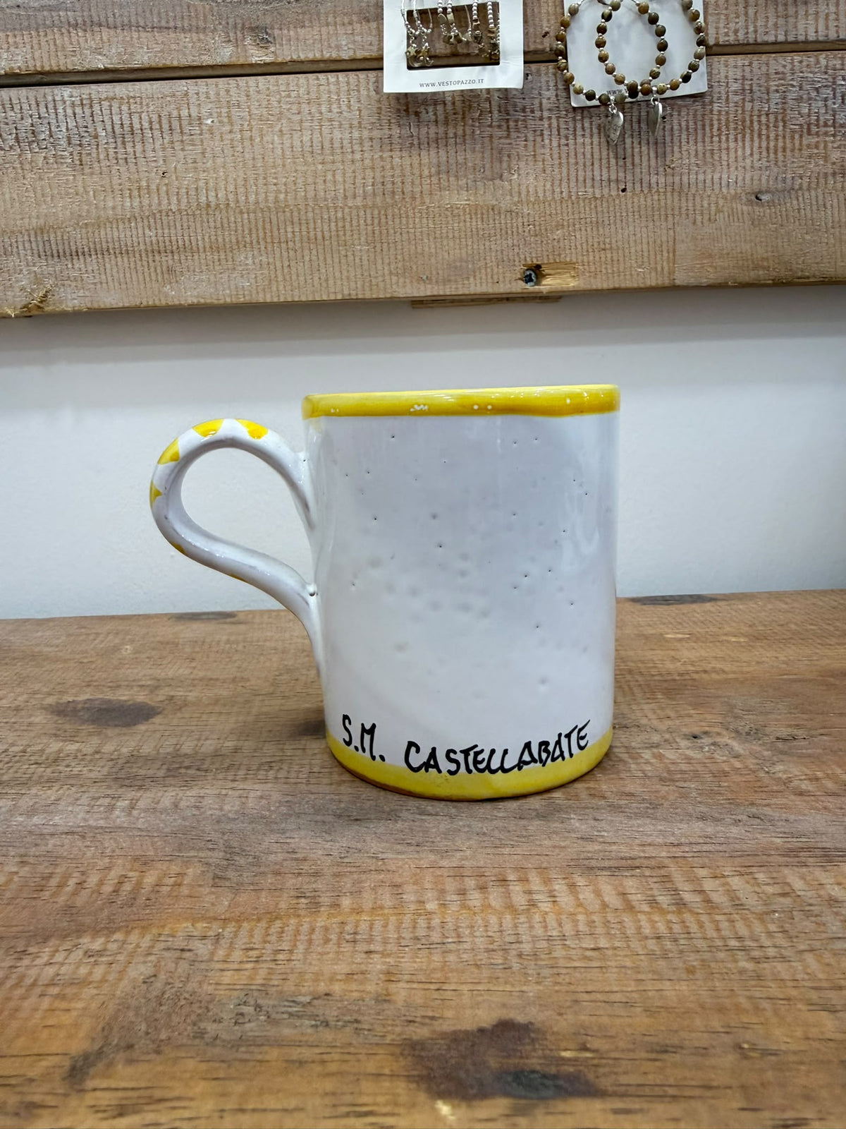 TAZZA IN CERAMICA ARTIGIANALE