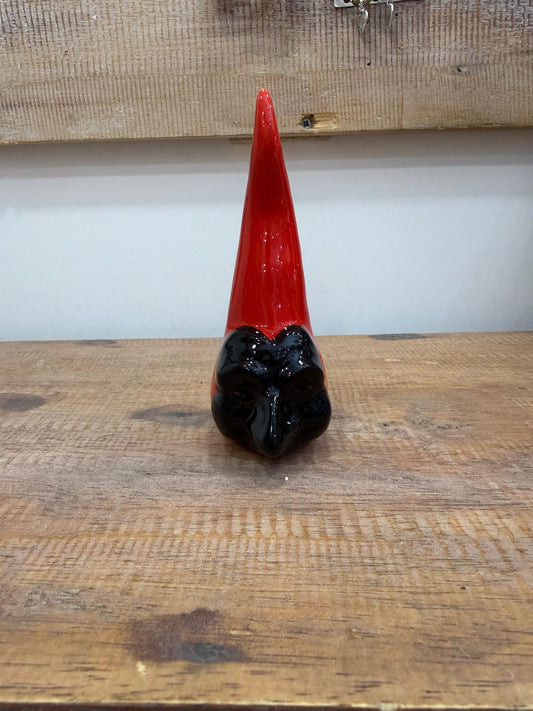 CORNO IN CERAMICA ARTIGIANALE PULCINELLA