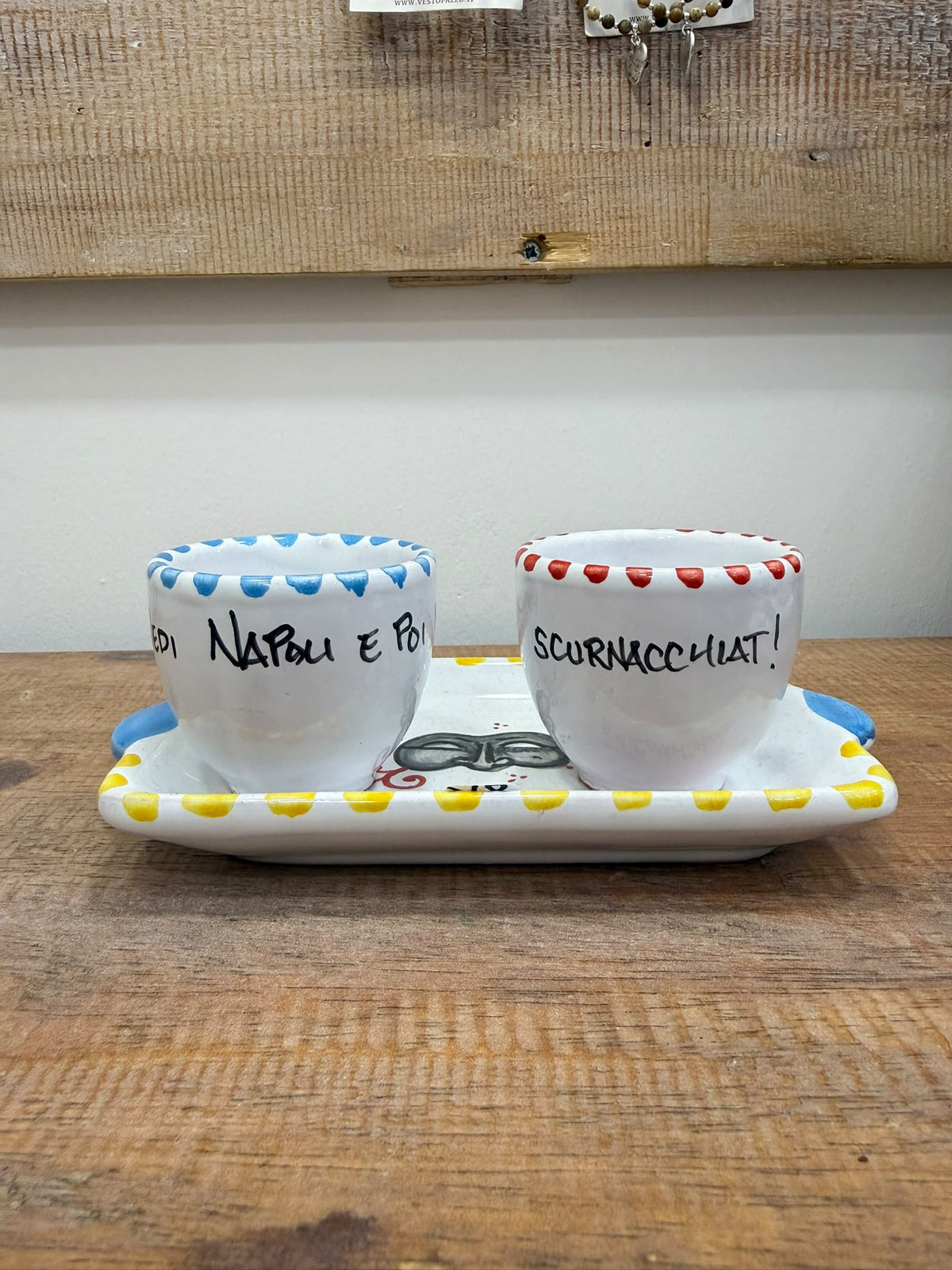 SET CAFFE IN CERAMICA ARTIGIANALE