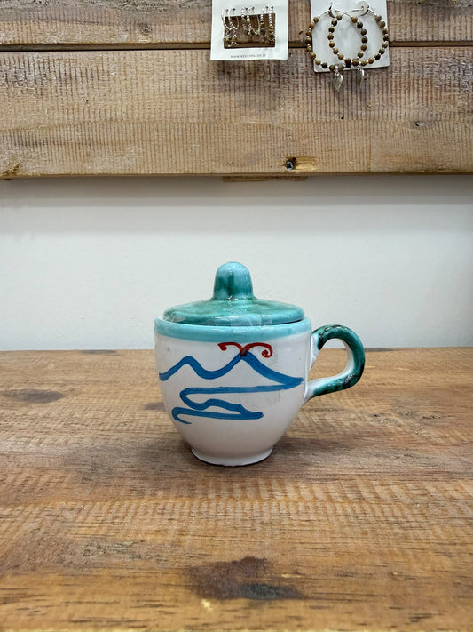 BARATTOLO IN CERAMICA ARTIGIANALE