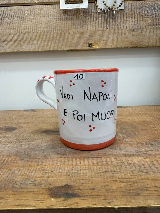 TAZZA IN CERAMICA ARTIGIANALE